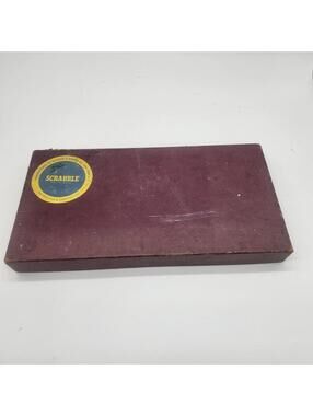 Vintage Scrabble Board Game Set in Original Box